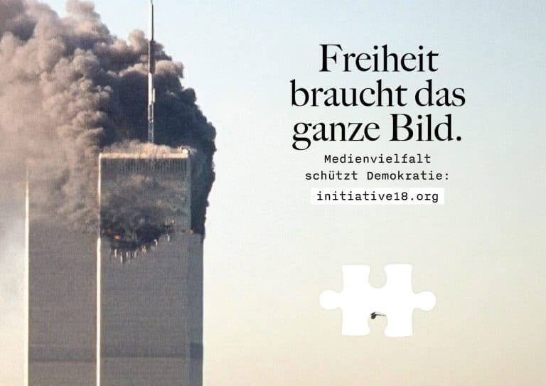 Motif: “11 September 2001” - Campaign poster